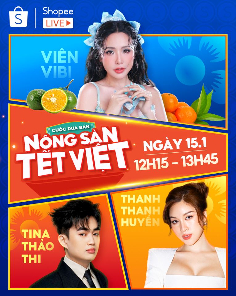 chính thức xuất chiêu trong Cuộc đua bán nông sản Tết Việt trên Shopee Live.jpg